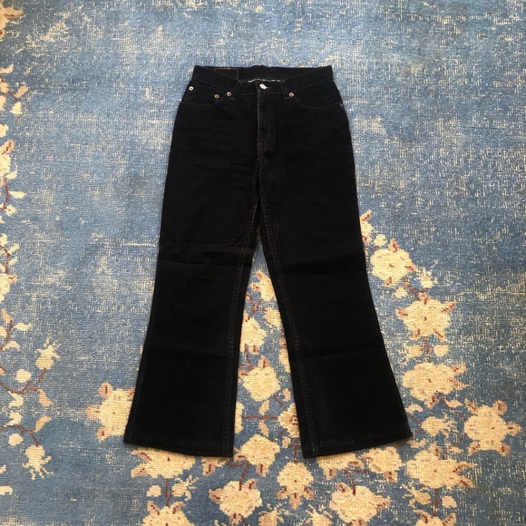 levi's velvet jeans